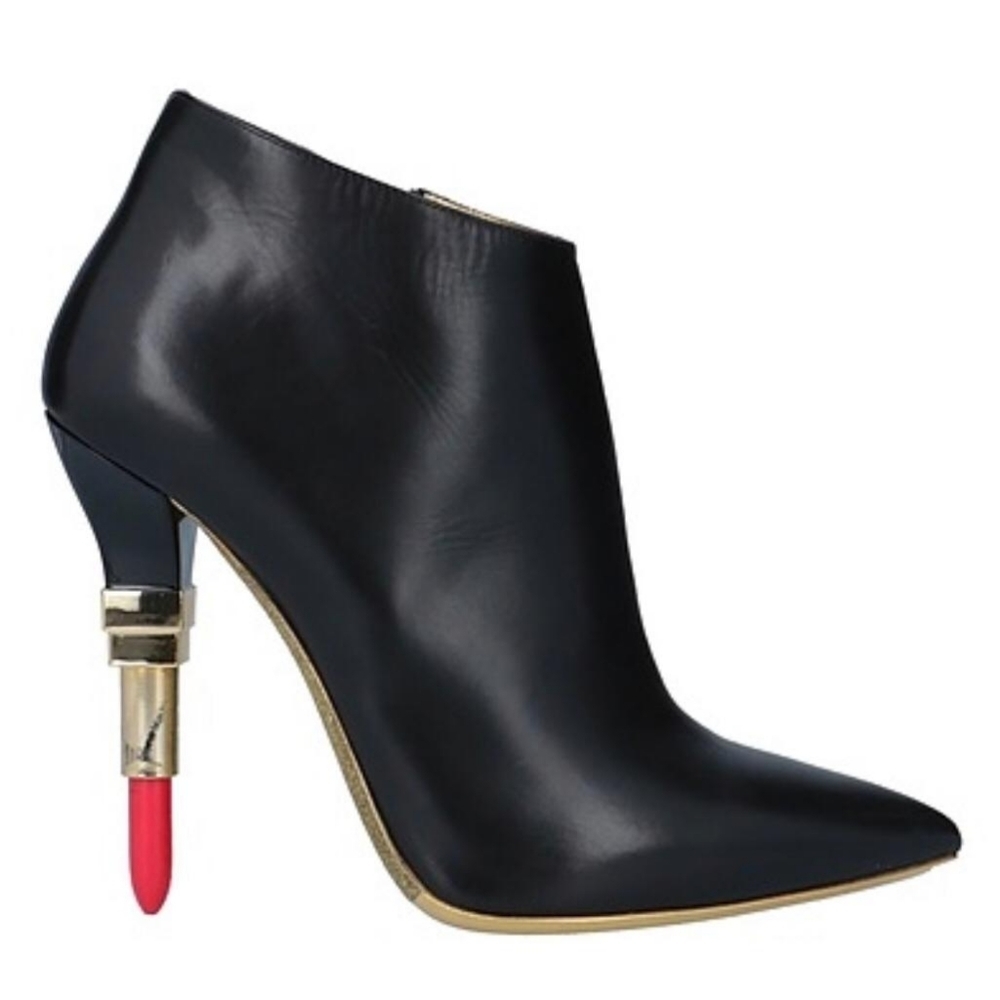 Alberto Guardiani Leather Ankle Boots